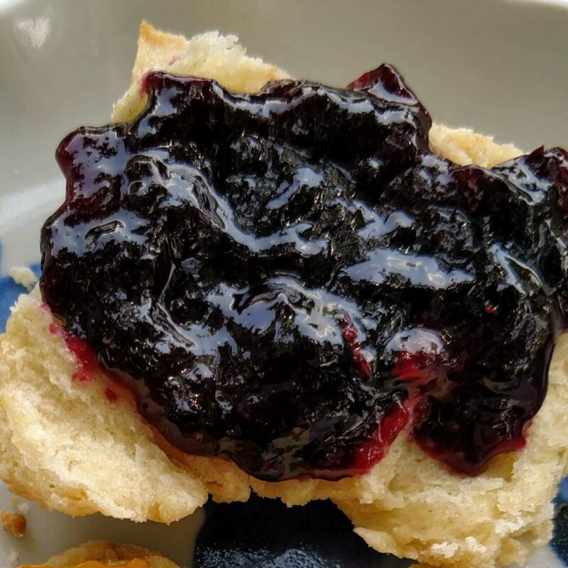 Blueberry Peach Lavender Jam