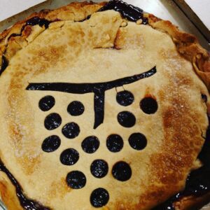 Concord Grape Pie
